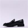 Marco Moreo Maura Wingtip Slip On Loafer - Navy Combi